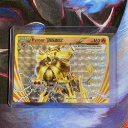 Pyroar BREAK 24/114 XY Steam Seige Ultra Rare Holo 2016 Pokemon TCG Near Mint NM - Image 3