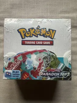Pokemon Scarlet & Violet Paradox Rift Booster Box New & Sealed - Tiny tear - Image 1