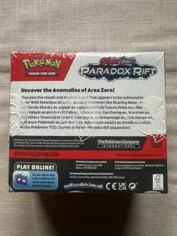 Pokemon Scarlet & Violet Paradox Rift Booster Box New & Sealed - Tiny tear - Image 2