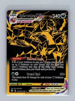 Eternatus VMAX SV122/SV122 Secret Rare Shining Fates Shiny Vault Pokemon Holo NM - Image 1
