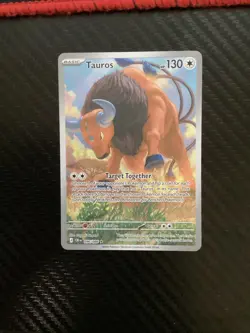 Tauros 096/086 Holo Illustration Rare Chaos Rising Pokemon Holo Near Mint - Image 1