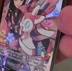 Pokemon Co. Sylveon V Rapid Strike Holo Basic 200 HP Rare Sword & Shield Eng - Image 3