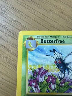 Pokemon TCG 1st Edition Butterfree 33/64 Jungle Regular 1999 WOTC - Image 2