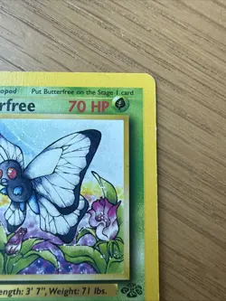 Pokemon TCG 1st Edition Butterfree 33/64 Jungle Regular 1999 WOTC - Image 3