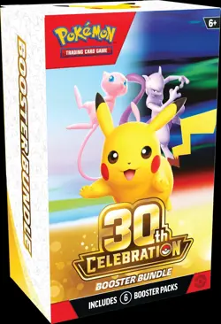 PRESALE Pokemon TCG 30th Anniversary Booster Bundle - Confirmed Preorder SEALED - Image 1