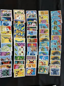 2001 Merlin Pokemon Series 3 Sticker Lot - LP (220 Total) Lugia - Image 2