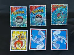 2001 Merlin Pokemon Series 3 Sticker Lot - LP (220 Total) Lugia - Image 5
