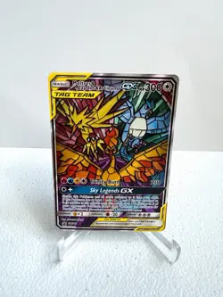Moltres & Zapdos & Articuno GX - SM210 - Pokemon Sun & Moon Promo NM - Image 1