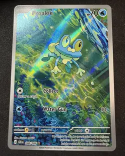 Pokemon TCG Froakie 088/086 Basic 70 HP Rare Holo English CRI - Image 1