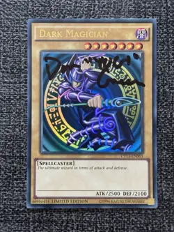 Yu-Gi-Oh! TCG Dark Magician CT13-EN003 - Autographed By Dan “Yugi” Green - Image 1