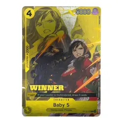 One Piece Baby 5 Winner Pack 2026 Vol.1 OP12-112 Promo NM - Image 1