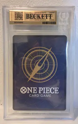 2025 One Piece OP-11 Prerelease Dracule Mihawk Stamp Release Event Winner BGS9.5 - Image 2