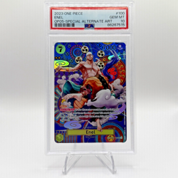 OP05-100 Enel SP English PSA 10 One Piece TCG - Image 1