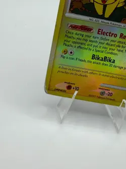 Pokemon TCG Pikachu LV.15 Diamond Pearl Burger King Promo DMG Grade 1 Contender! - Image 3