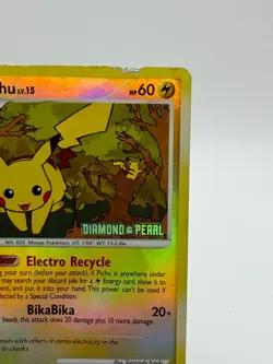 Pokemon TCG Pikachu LV.15 Diamond Pearl Burger King Promo DMG Grade 1 Contender! - Image 5