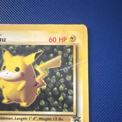 Pokemon Pikachu Black Star Promo 1/53 WOTC Vintage 1999 - Image 4