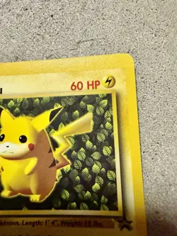 1999 Pokemon Pikachu Black Star Promo #1 WOTC - Image 4