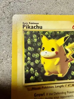 1999 Pokemon Pikachu Black Star Promo #1 WOTC - Image 5