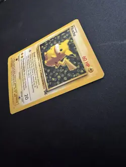 Pokemon TCG Pikachu 1 Black Star Promo Never Played Good Condition - Image 4