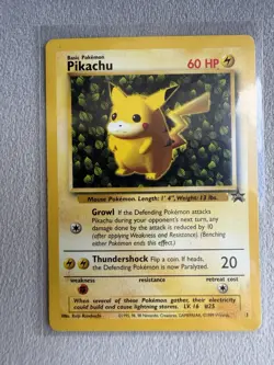 Pokemon TCG Pikachu Black Star Promo 1 999 - Image 1