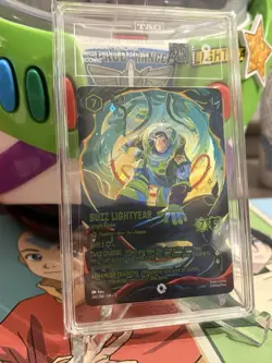Disney Lorcana Buzz Lightyear - Jungle Ranger Iconic 241/204 Foil TAG 9 (936) - Image 1