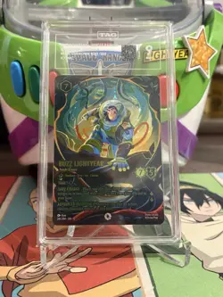 Disney Lorcana Buzz Lightyear - Jungle Ranger Iconic 241/204 Foil TAG 9 (936) - Image 3