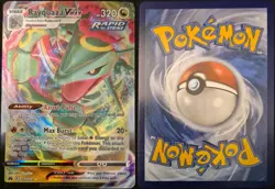 Rayquaza VMAX 102/159 Holo VMAX Rare Crown Zenith Pokemon Holo Near Mint - Image 1
