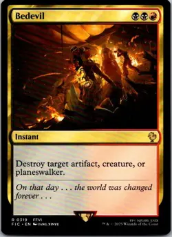 Bedevil R Instant Commander: FINAL FANTASY 319 Near Mint - Image 1