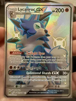 Lycanroc GX Shiny Holo Rare SV67/SV94 Hidden Fates Near Mint NM - Image 1