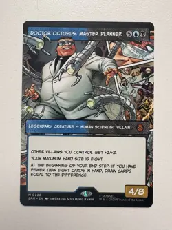Doctor Octopus Master Planner Showcase Comic MTG Magic Card NM Near Mint SPM - Image 1