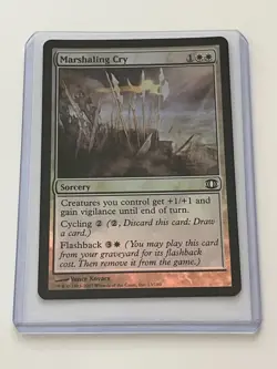 *foil MARSHALING CRY Future Sight MTG Magic the Gathering - Image 1