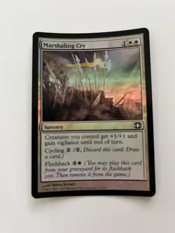 *foil MARSHALING CRY Future Sight MTG Magic the Gathering - Image 2