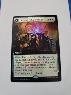 Unstable Glyphbridge Lost Caverns Of Ixalan Extended Art Foil Magic MTG #0358 - Image 1