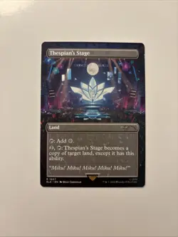 MTG Thespian's Stage #1607 Borderless Secret Lair Drop Series - Image 1