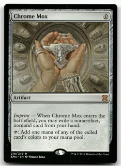 Chrome Mox #219 (NM) Eternal Masters EMA Magic MTG - Image 1
