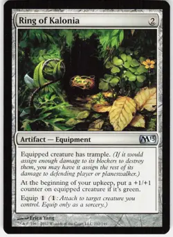 Ring of Kalonia 212 Uncommon Magic 2013 (M13) Magic: The Gathering LP - Image 1