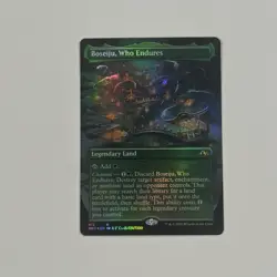 MTG Boseiju, Who Endures (Borderless) Foil - Kamigawa: Neon Dynasty - Image 1