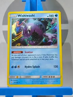 Wishiwashi 62/236 - Holo Rare - Sun & Moon: Cosmic Eclips - Pokemon TCG - Image 3