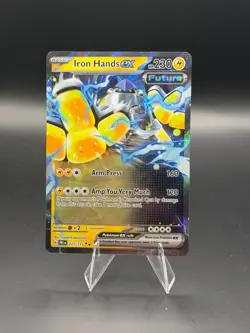 Iron Hands Ex 31/131 Prismatic Evolutions Double Rare NM Pokemon TCG - Image 1