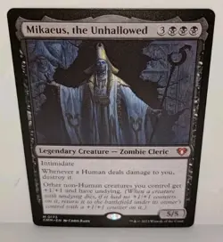 Mikaeus, the Unhallowed 0173 NM Regular Mythic MTG Commander Masters - Image 2
