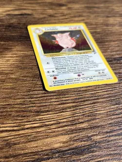 Clefable 5/130 Base Set 2 Holo Rare – Near Mint (NM) Vintage Pokemon Card - Image 2