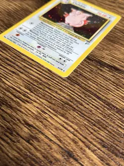 Clefable 5/130 Base Set 2 Holo Rare – Near Mint (NM) Vintage Pokemon Card - Image 3