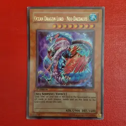 Yugioh Ocean Dragon Lord - Neo-Daedalus SD4-EN001 1st Edition - Image 1