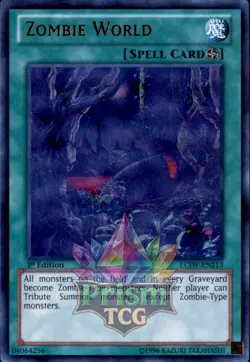 Zombie World Ultra Rare #LCJW-EN213 Yugioh Ultra Rare - Image 1