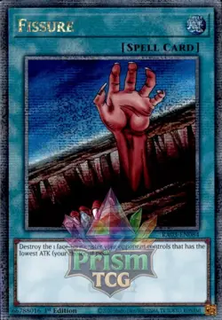 Fissure (Quarter Century Secret Rare) #RA03-EN084 Yugioh - Image 1