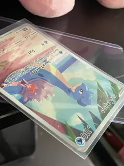 Pokemon TCG Destined Rivals Misty's Lapras Illustration Rare Card 194/182 NM - Image 3