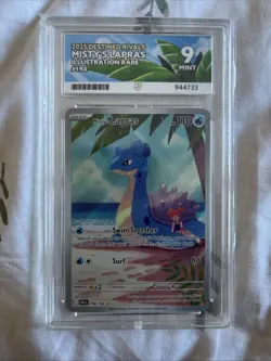 Pokemon TCG Misty's Lapras 194/182 Sv10: Destined Rivals Illustration Rare Ace 9 - Image 1