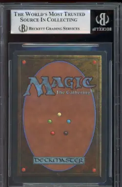 MINT BGS 9 Summer Magic/MTG Mountain {Red Sky} ~ RARER THAN ALPHA!!! - Image 2