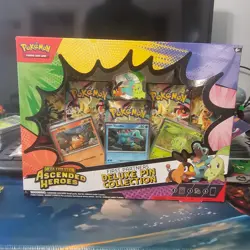 Pokemon TCG: Mega Evolution Ascended Heroes First Partners Deluxe Pin Collection - Image 1