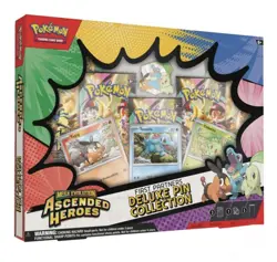 Pokemon TCG: Mega Evolution Ascended Heroes First Partners Deluxe Pin Collection - Image 1